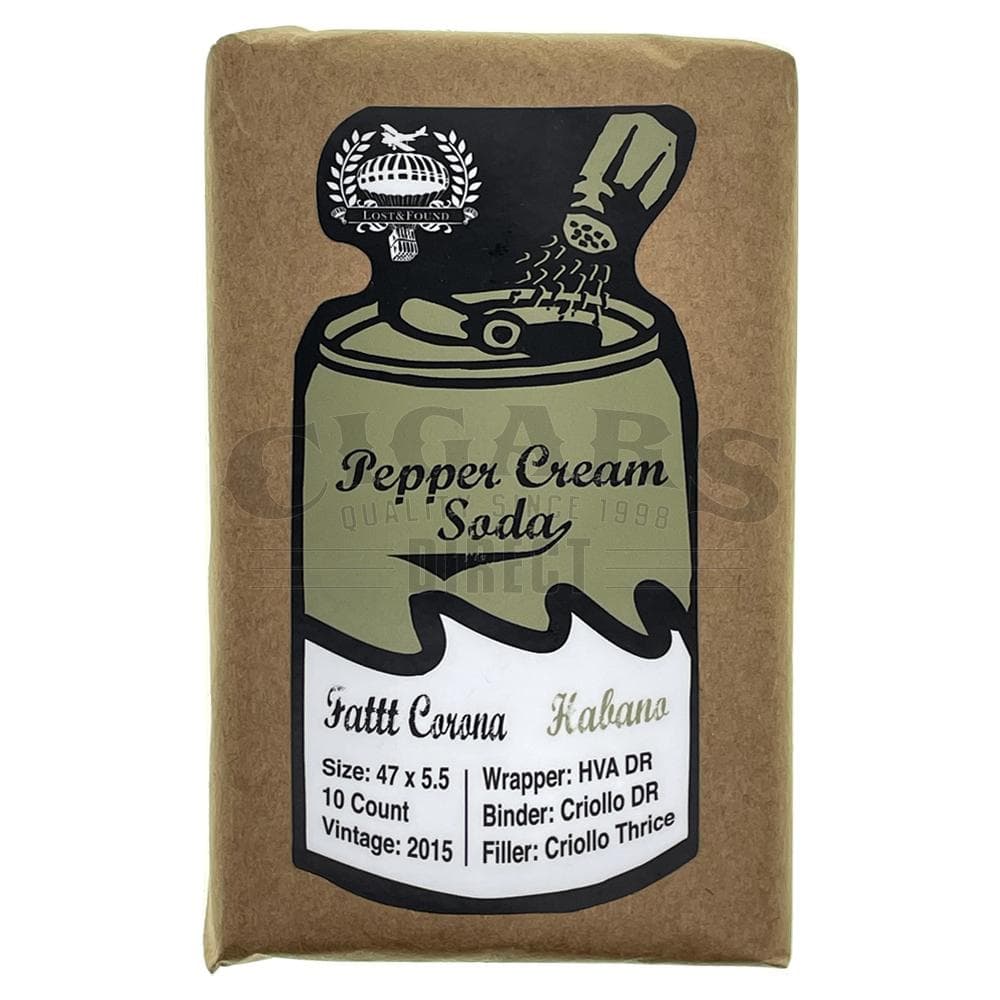 Buy Lost and Found Pepper Cream Soda Habano Fattt Corona Cigars Online