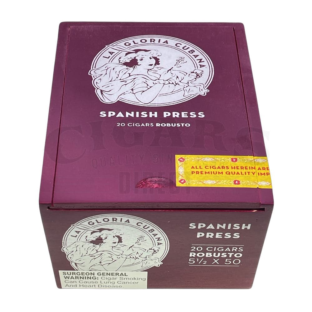 Buy La Gloria Cubana Spanish Press Robusto Cigars Online &amp; Save Big
