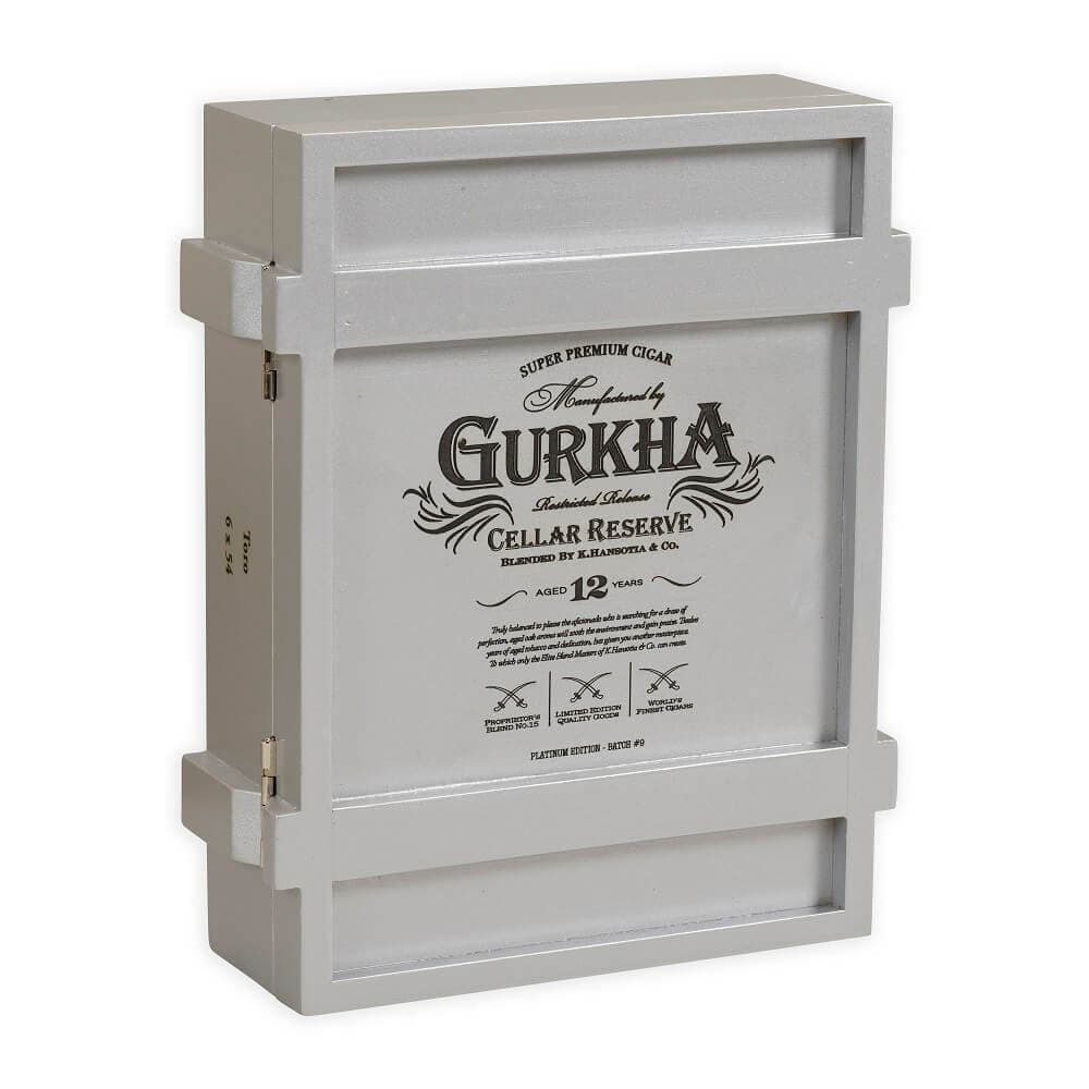 Buy Gurkha Cellar Reserve 12 Year Platinum Toro Cigars Online and Save