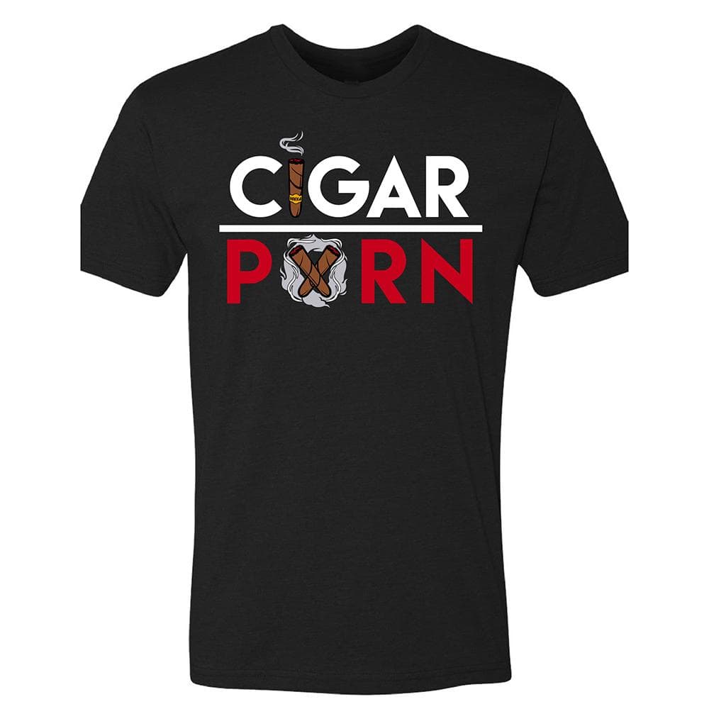 Black Cigar Pxrn Classic Men's Crew Neck T-Shirt