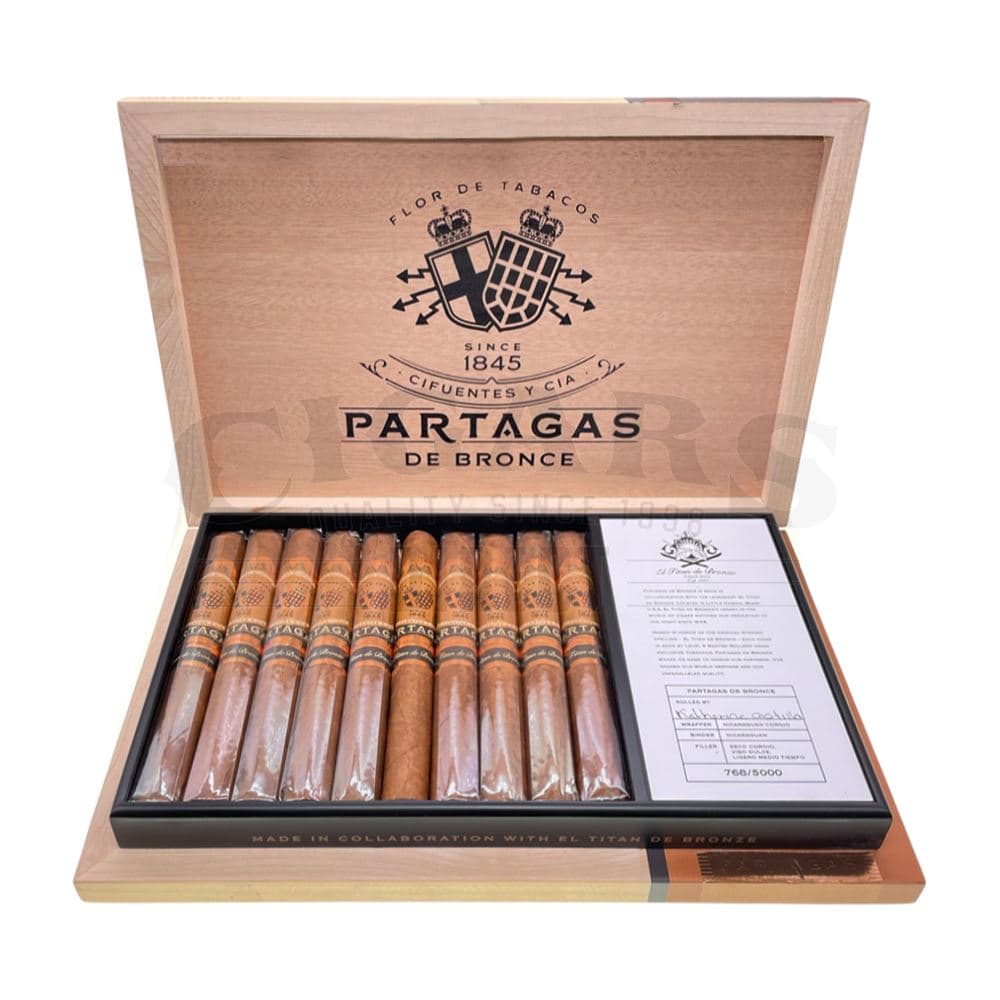 Buy Partagas de Bronce Gran Corona Cigars Online