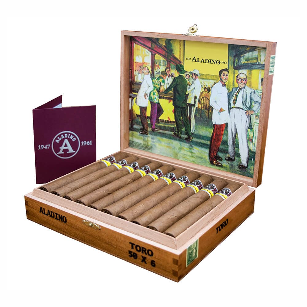 Buy JRE 1947 Aladino 1961 Corojo Toro Cigars Online &amp; Save Big