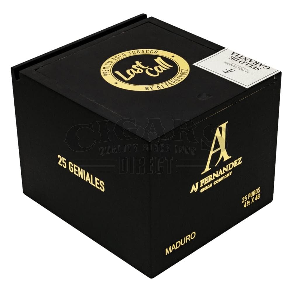 Buy AJ Fernandez Last Call Maduro Geniales Cigars Online &amp; Save Big