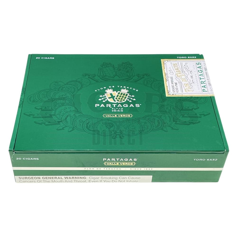 Buy Partagas Valle Verde Toro Cigars Online &amp; Save