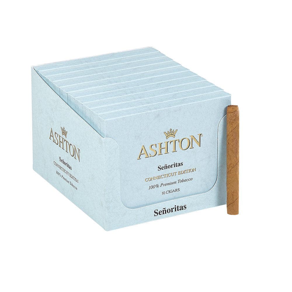 Buy Ashton Small Cigars Senoritas Connecticut Online &amp; Save