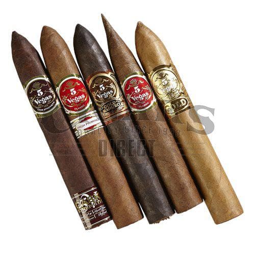 Buy 5 Vegas 5-Star Torpedo Sampler Cigars Online and Save