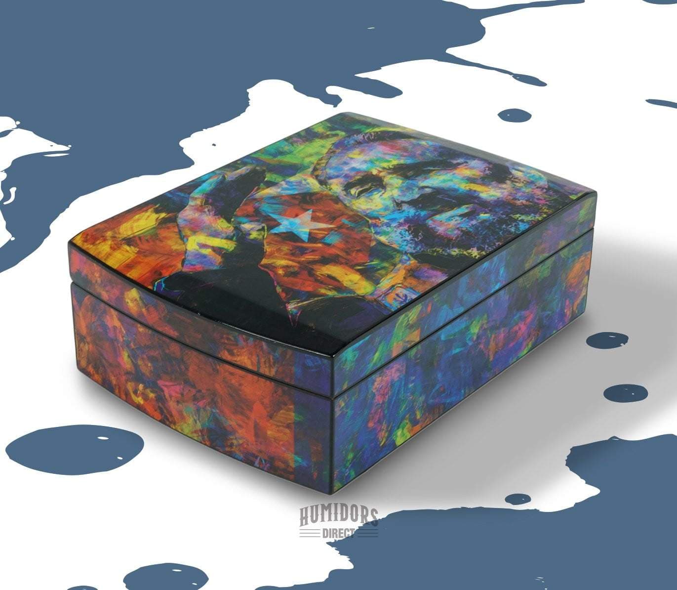 Fidel Castro Splash Travel Humidor Set