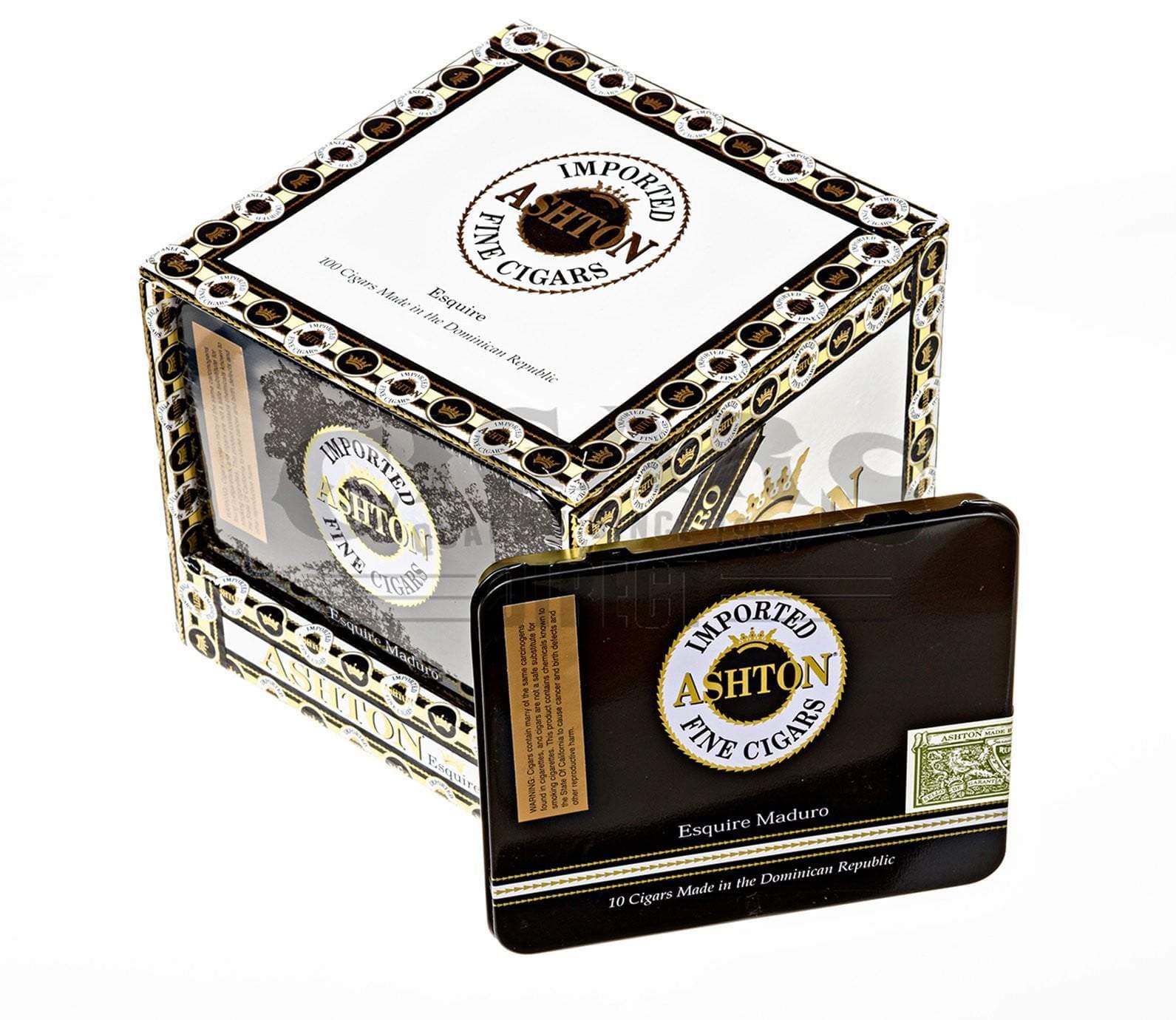 Ashton Small Cigars Esquire Maduro Cigars
