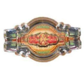 Fuente Crystal Ashtray-Holds 2