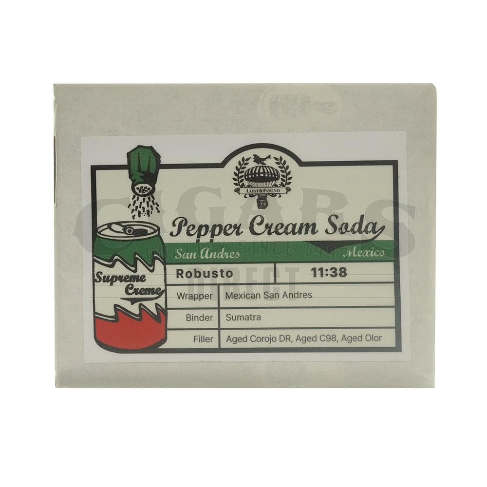 Caldwell Lost and Found Pepper Cream Soda San Andres Robusto Cigars