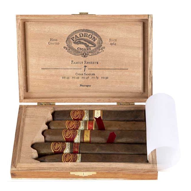 Padron Family Reserve Natural 5 Cigar Sampler
