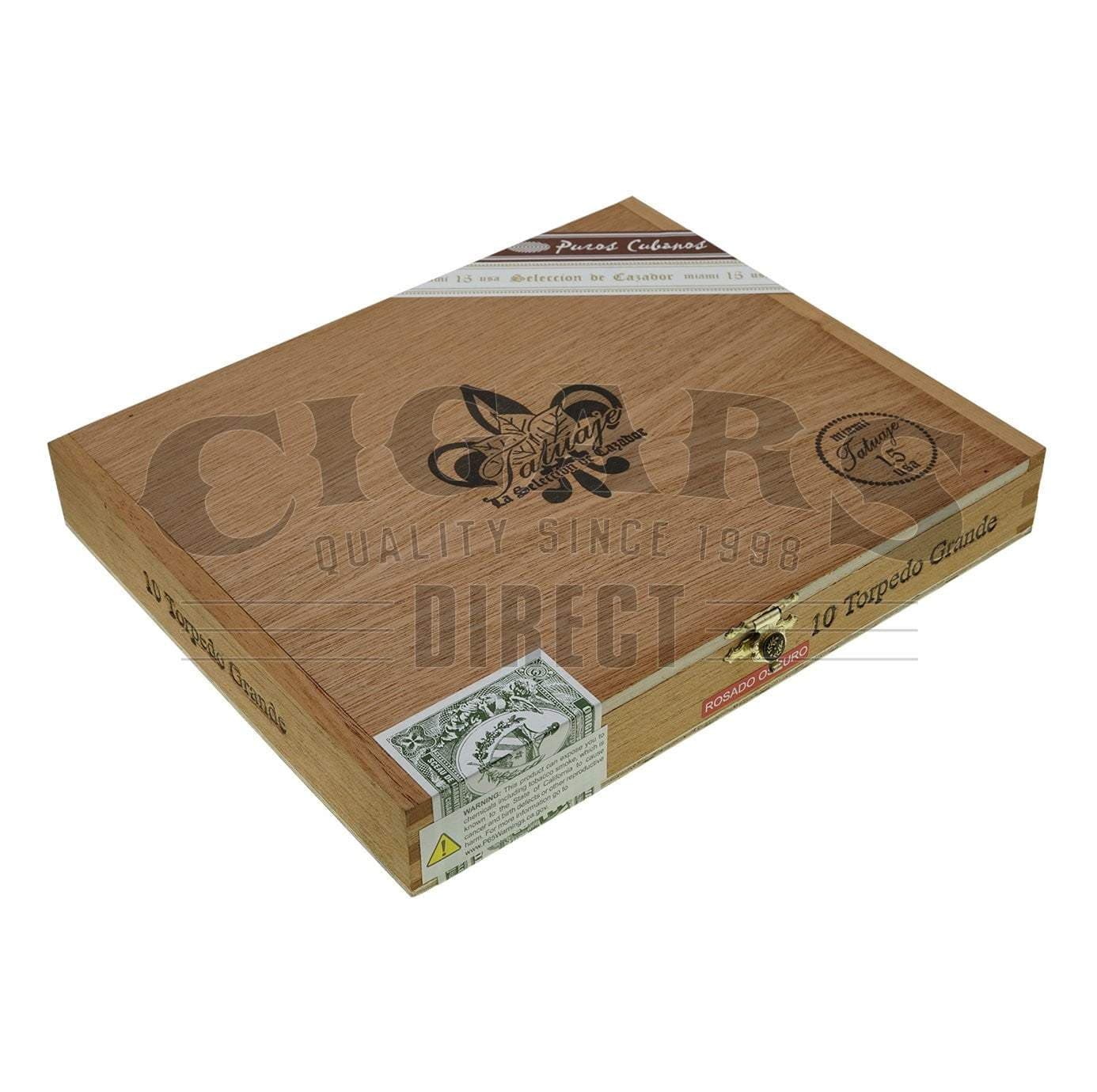 Tatuaje 15th Anniversary Torpedo Grande Oscuro Cigars at Discount Prices