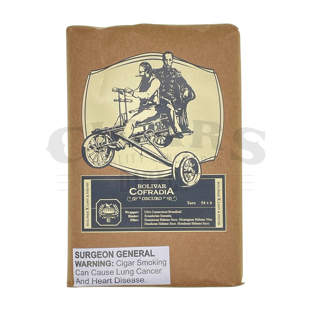 Buy Caldwell Lost and Found Bolivar Cofradia Oscuro Toro Cigars Online