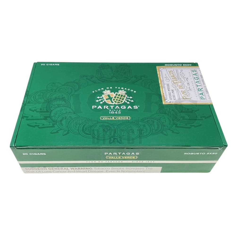 Buy Partagas Valle Verde Robusto Cigars Online &amp; Save