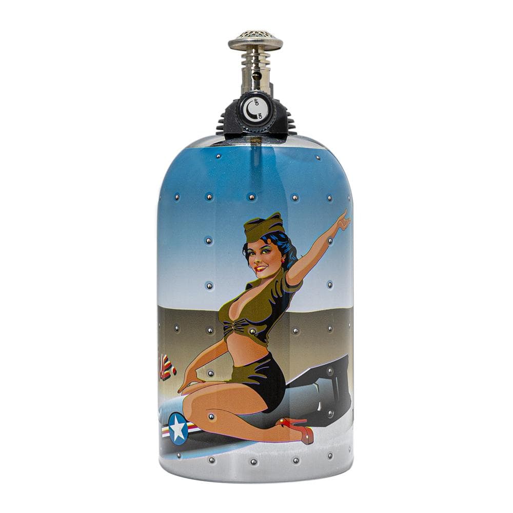 Buy Alec Bradley Pinup Bomb Girl Mega Burner Table Top Lighters Online