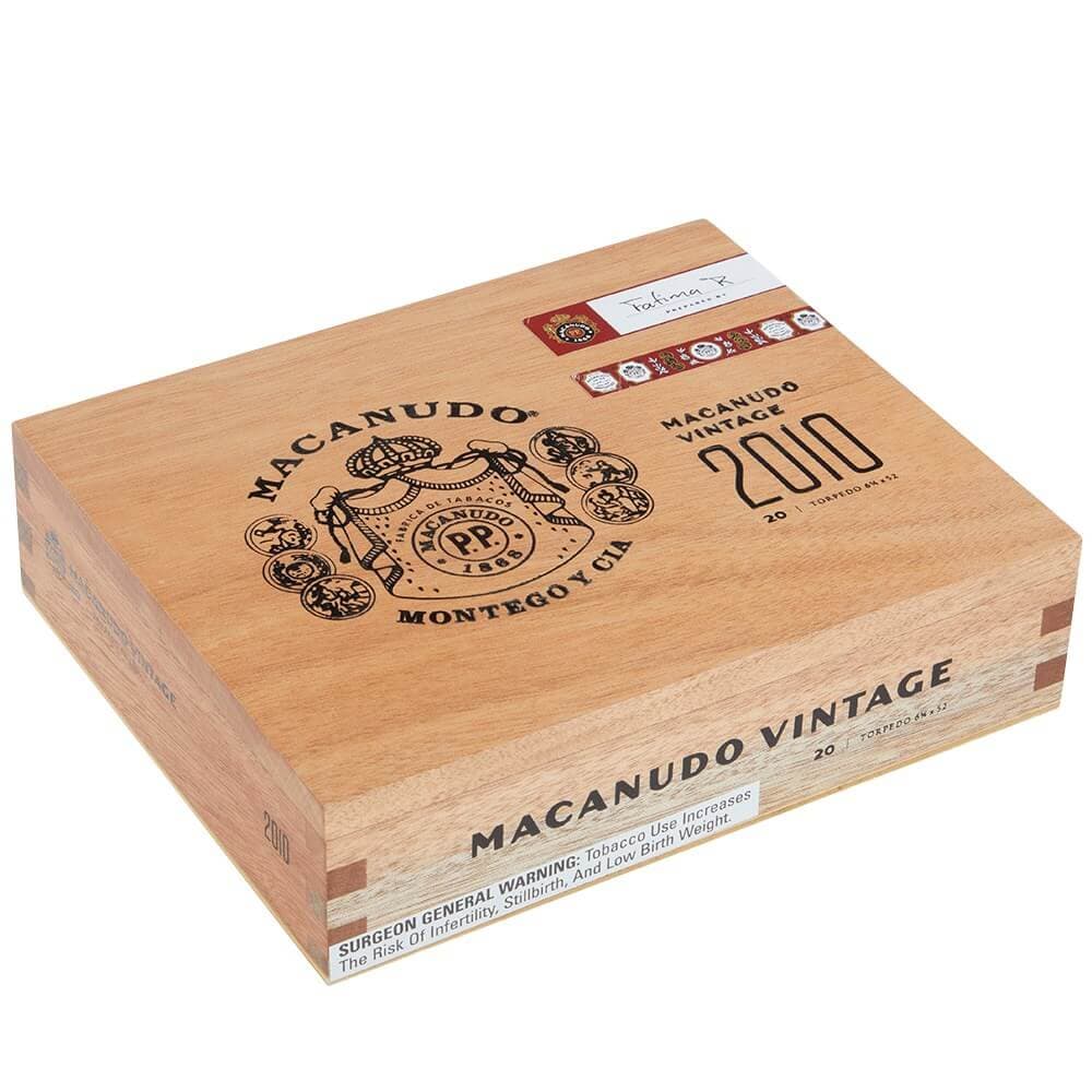 Buy Macanudo Vintage 2010 Torpedo Cigars Online and Save Big