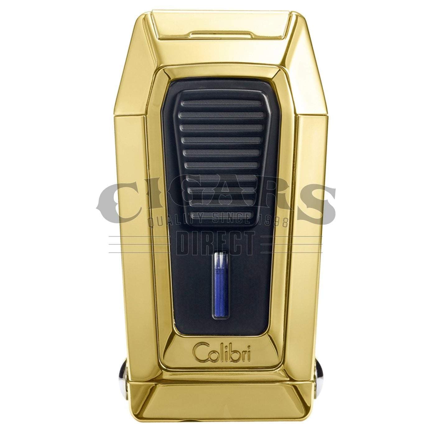 Gold Colibri Quantum Lighter With Cutter