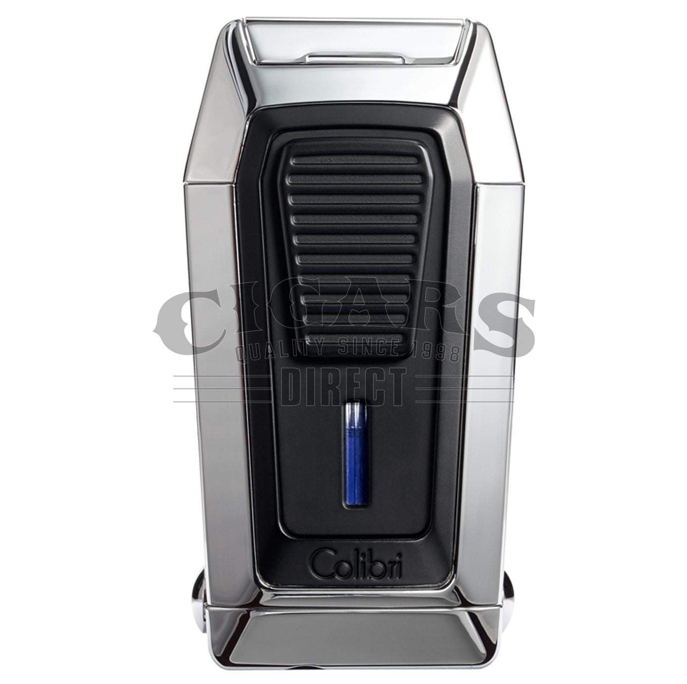 Chrome Colibri Quantum Lighter With Cutter