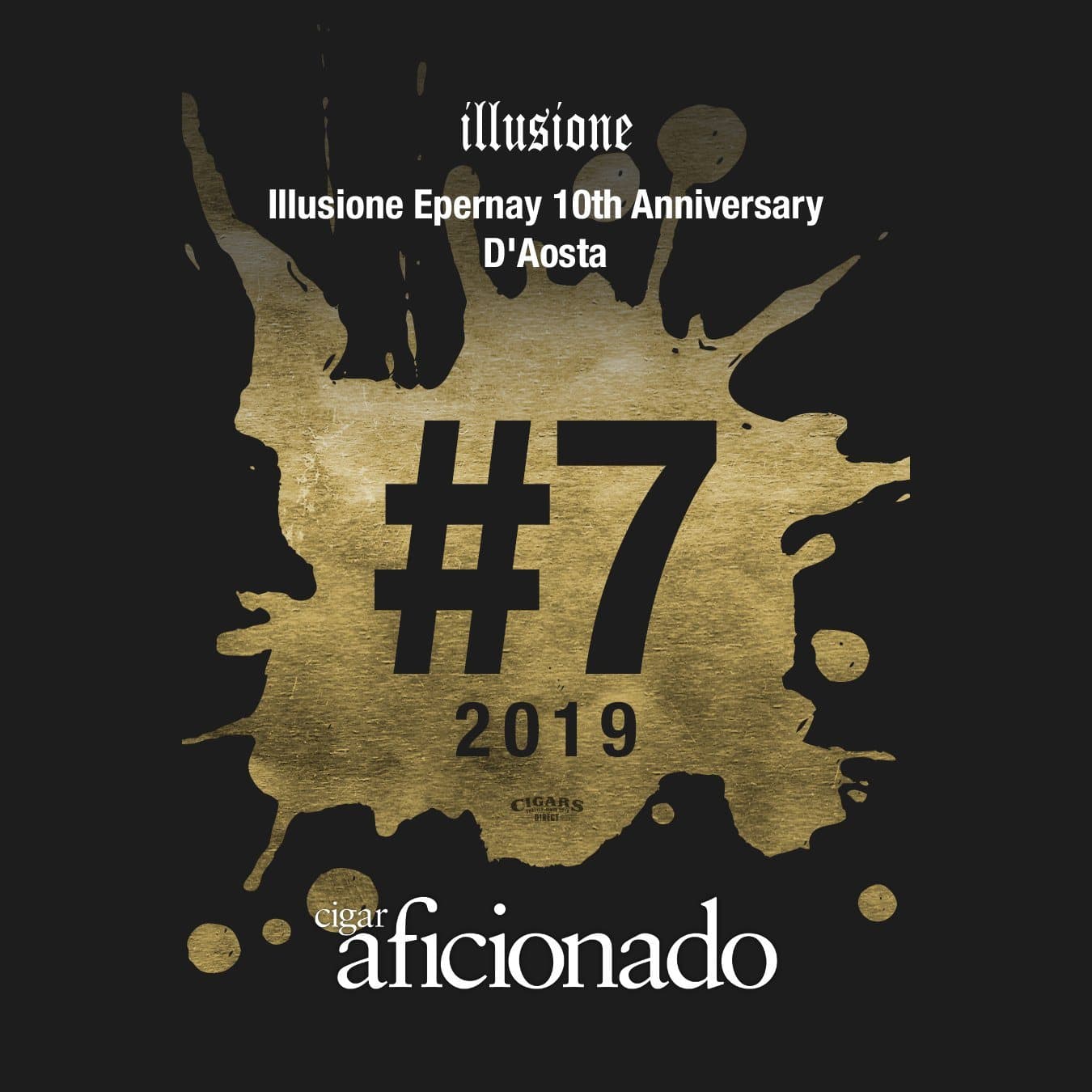 Illusione Epernay 10th Anniversary D'Aosta Cigars