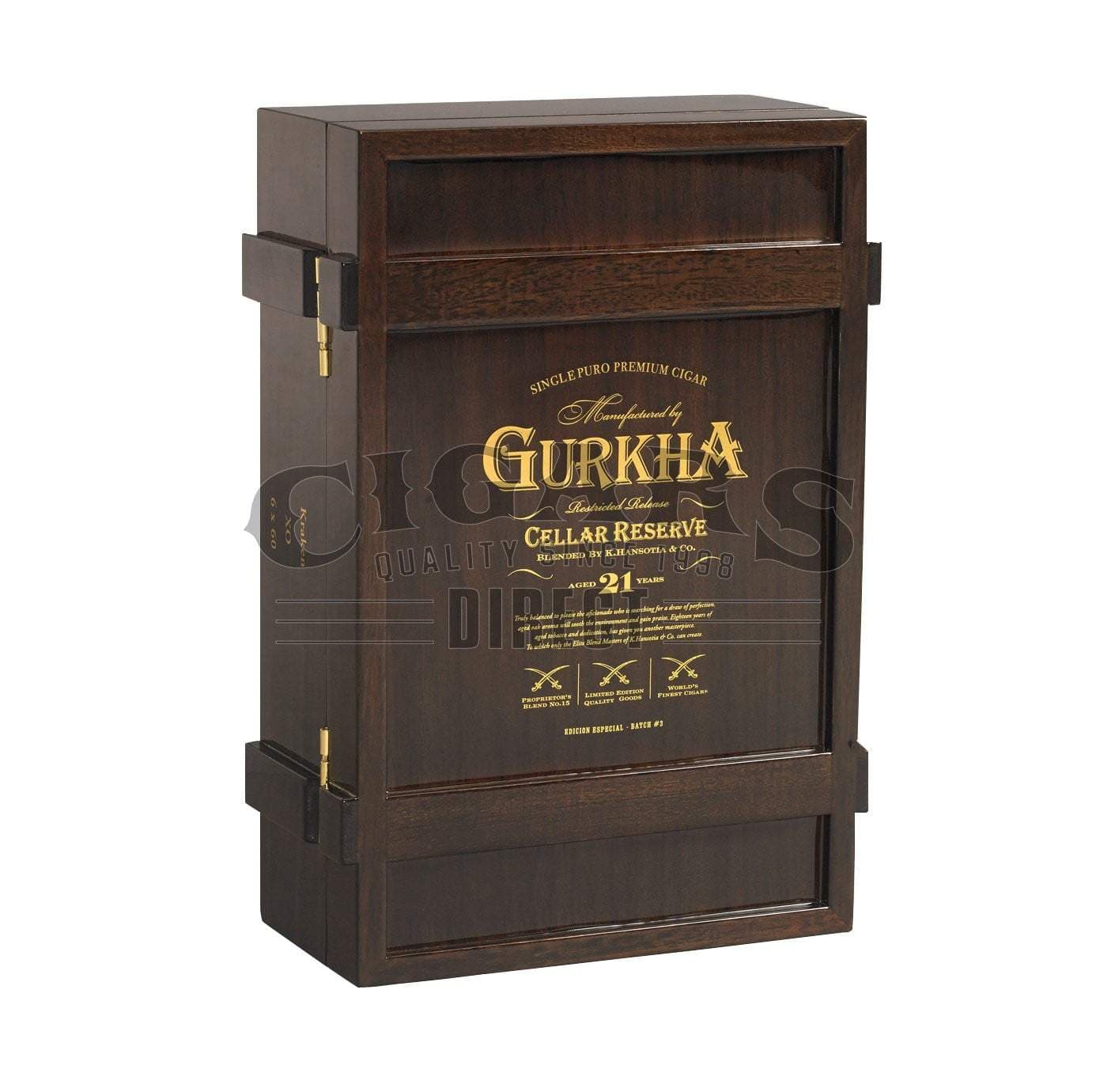 Buy Gurkha Cellar Reserve Limitada 15 Year Maduro Hedonism Cigars Online