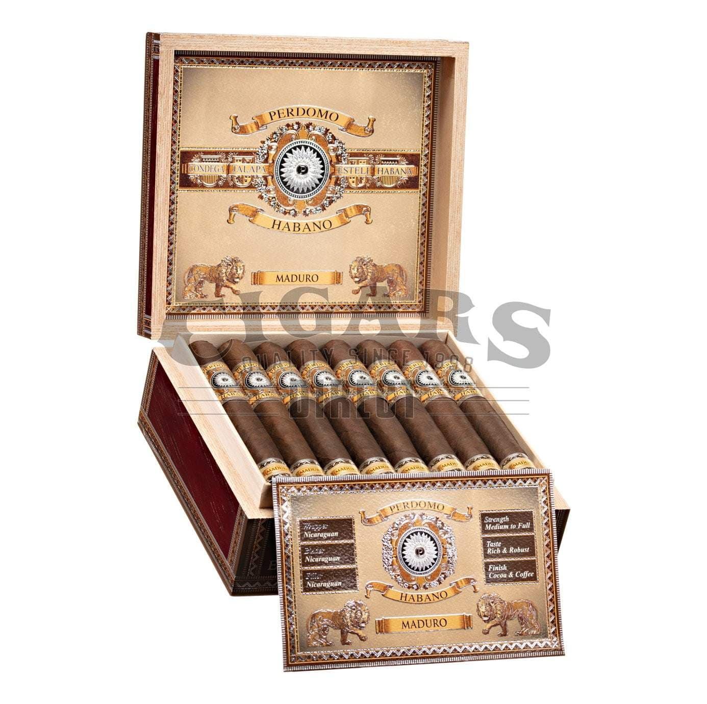 Buy Perdomo Habano Bourbon Barrel Aged Maduro Epicure Cigars Online