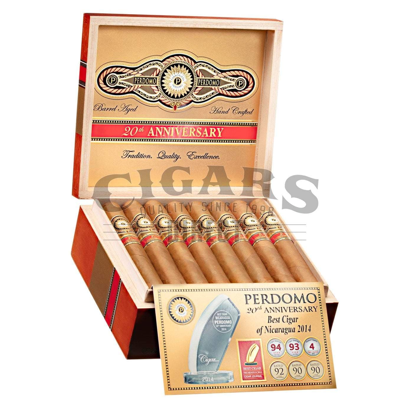Buy Perdomo 20th Anniversary Connecticut Robusto Cigars Online &amp; Save