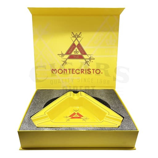 Buy Montecristo Classic Triangle Yellow Ashtray Online &amp; Save
