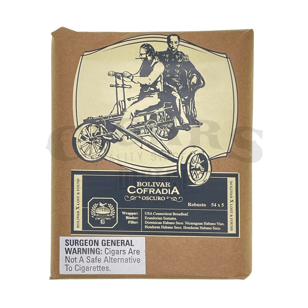 Buy Caldwell Lost and Found Bolivar Cofradia Oscuro Robusto Cigars Online