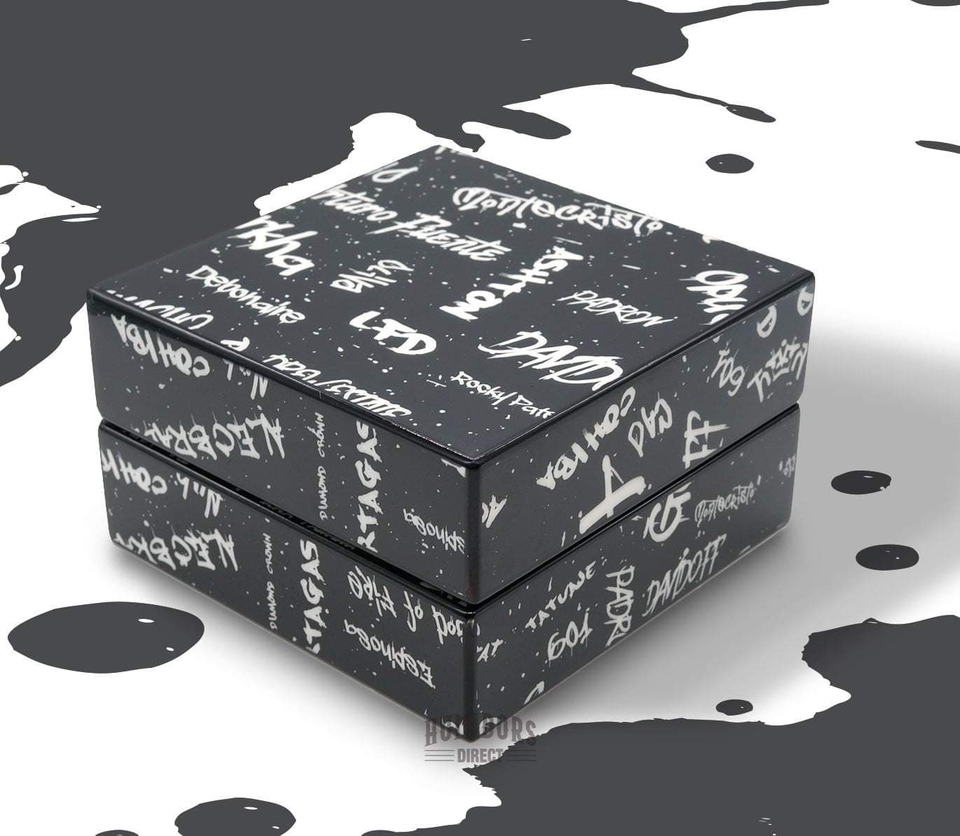 Graffiti Black and White Ashtray Set Buy Online at Discount Prices