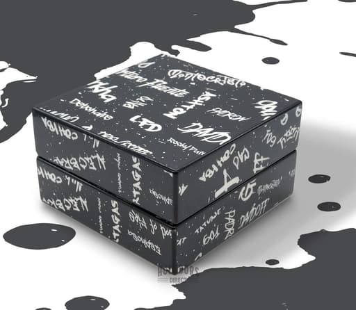 Graffiti Black and White Ashtray Set Buy Online at Discount Prices