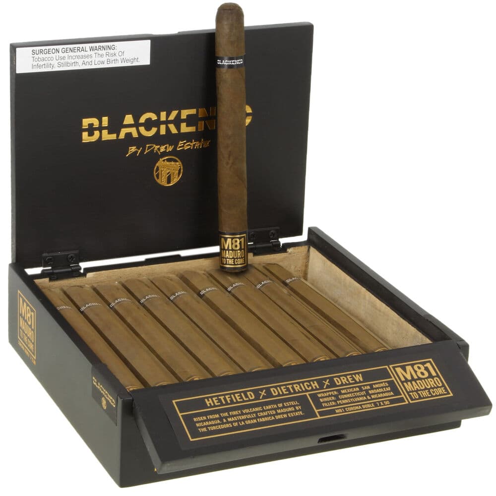Blackened M81 Cigars by Drew Estate