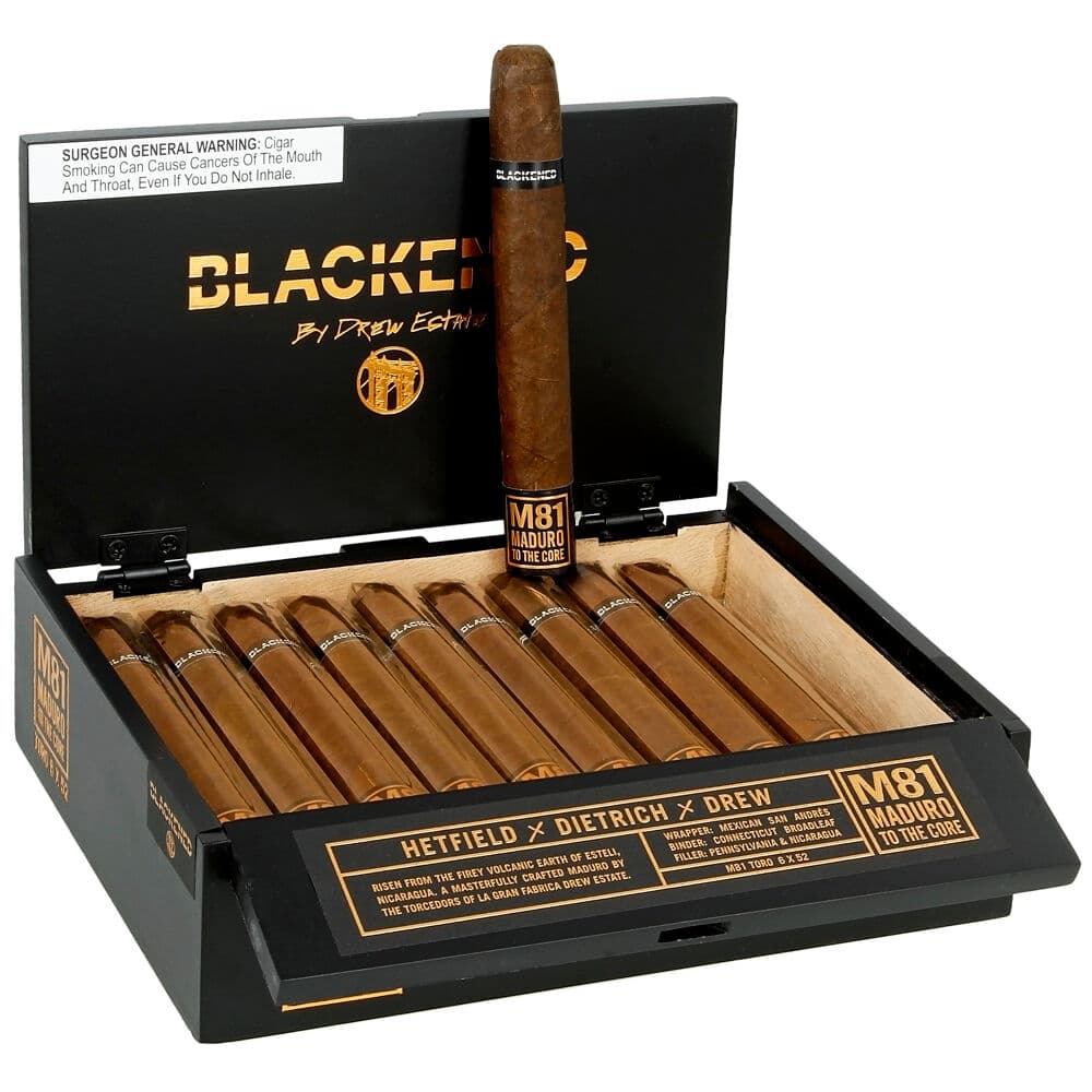 Blackened M81 Cigars by Drew Estate