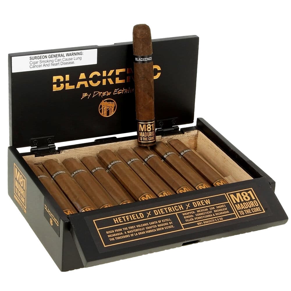 Blackened M81 Cigars by Drew Estate