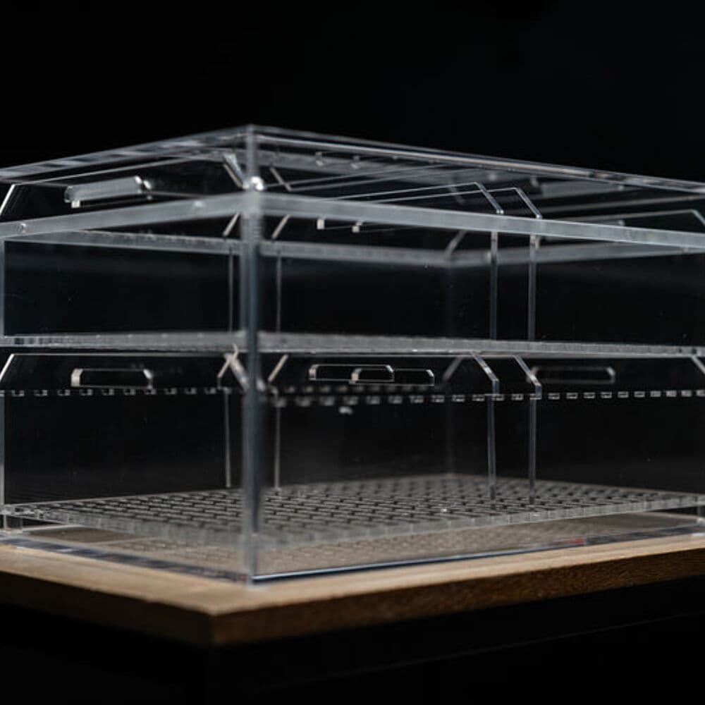 ICC Clear Acrylic 150 ct. Humidor - Double Stack