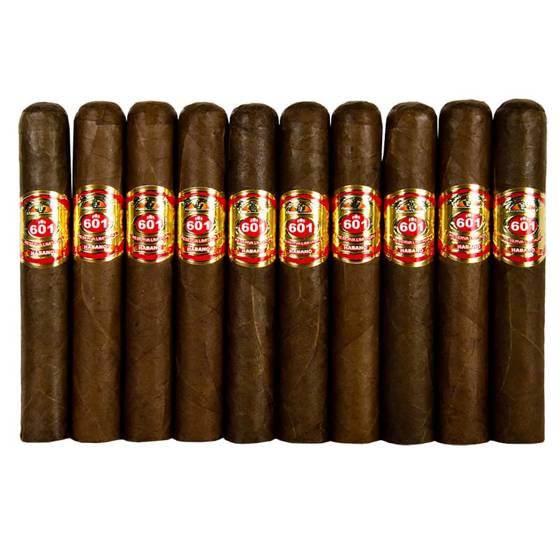 601 Reb Label Habano Robusto 10-Pack