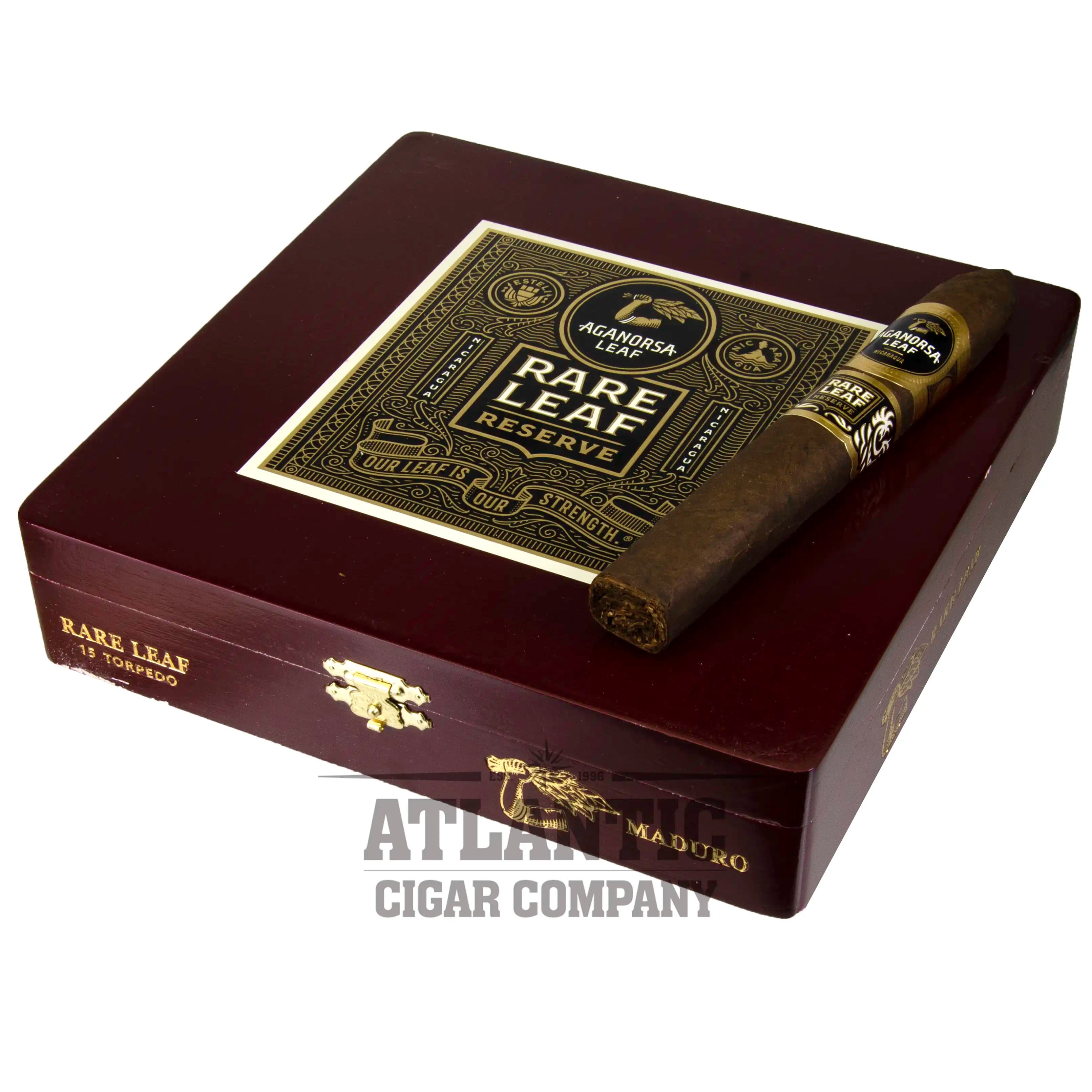 Aganorsa Leaf Rare Leaf Reserve Maduro Torpedo