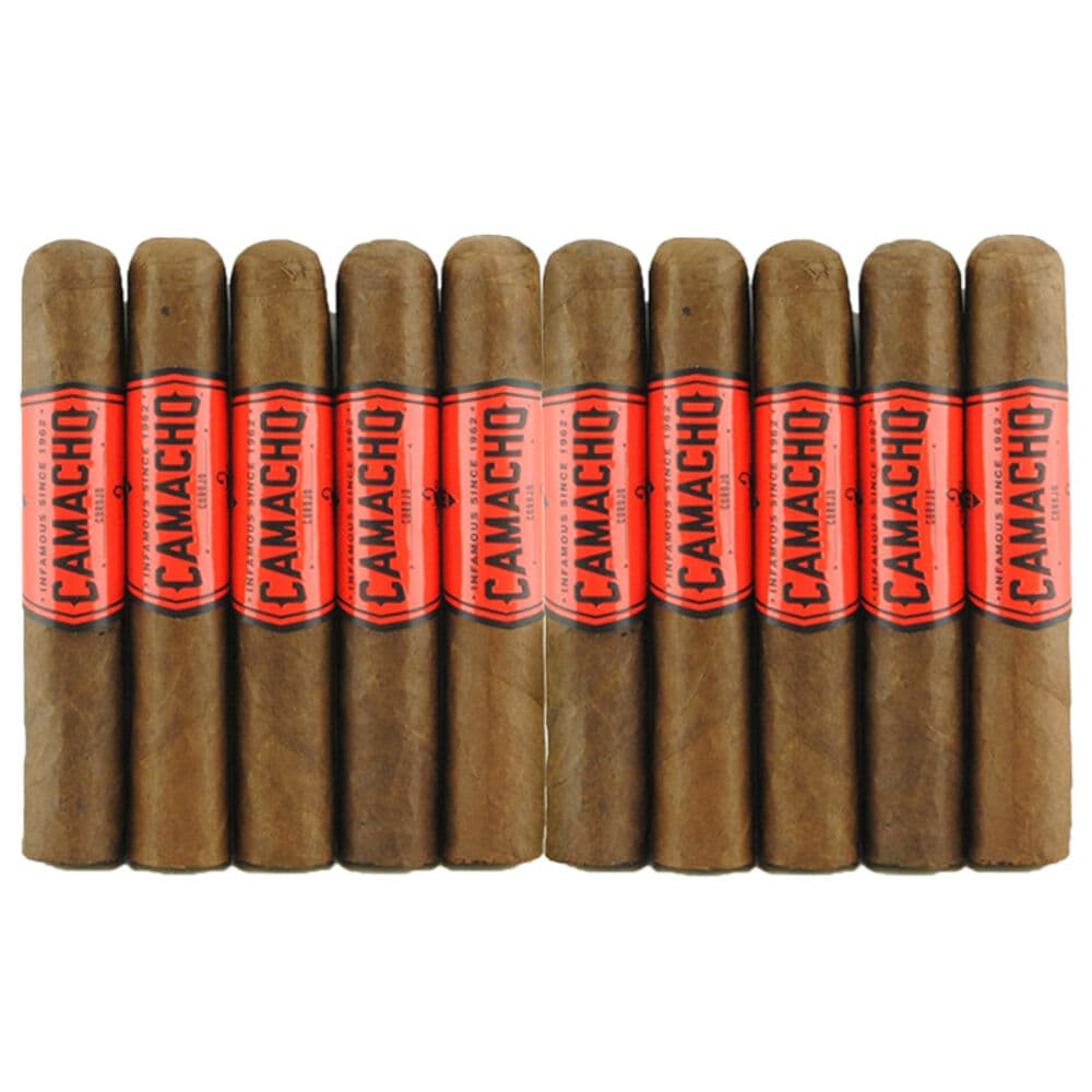 Camacho Corojo Natural Robusto 10-Pack