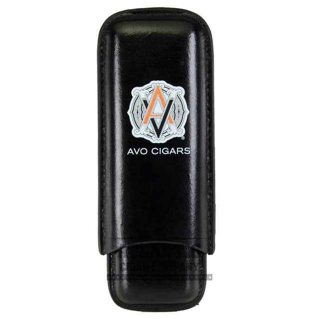 AVO Leather Cigar Case 2-CT