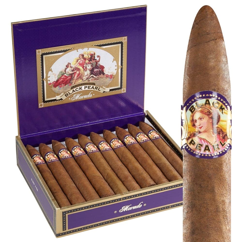 La Perla Habana Black Pearl Morado Belicoso