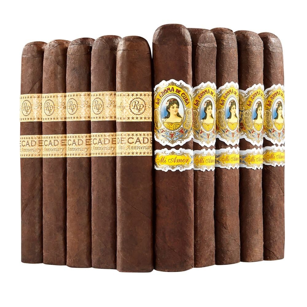 #44 Rocky Patel Decade and La Aroma de Cuba Mi Amor