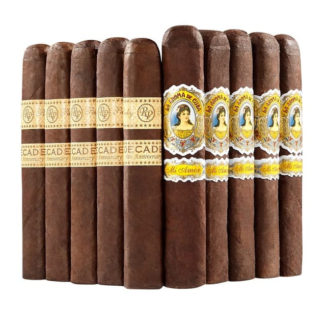 #44 Rocky Patel Decade and La Aroma de Cuba Mi Amor