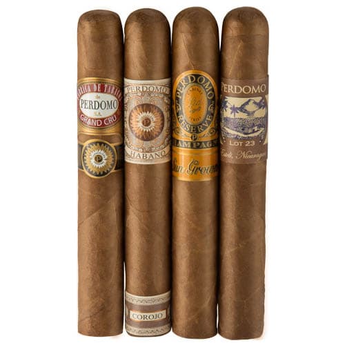 Perdomo 4-Pack Humidified Sun Grown Sampler