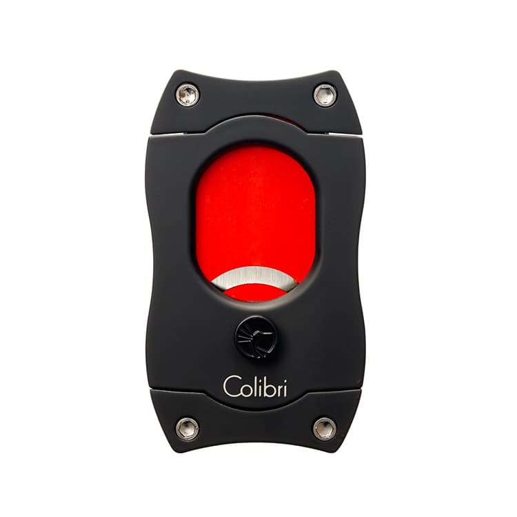 Colibri Cigar Cutters S-Cutter Black & Red Cutter
