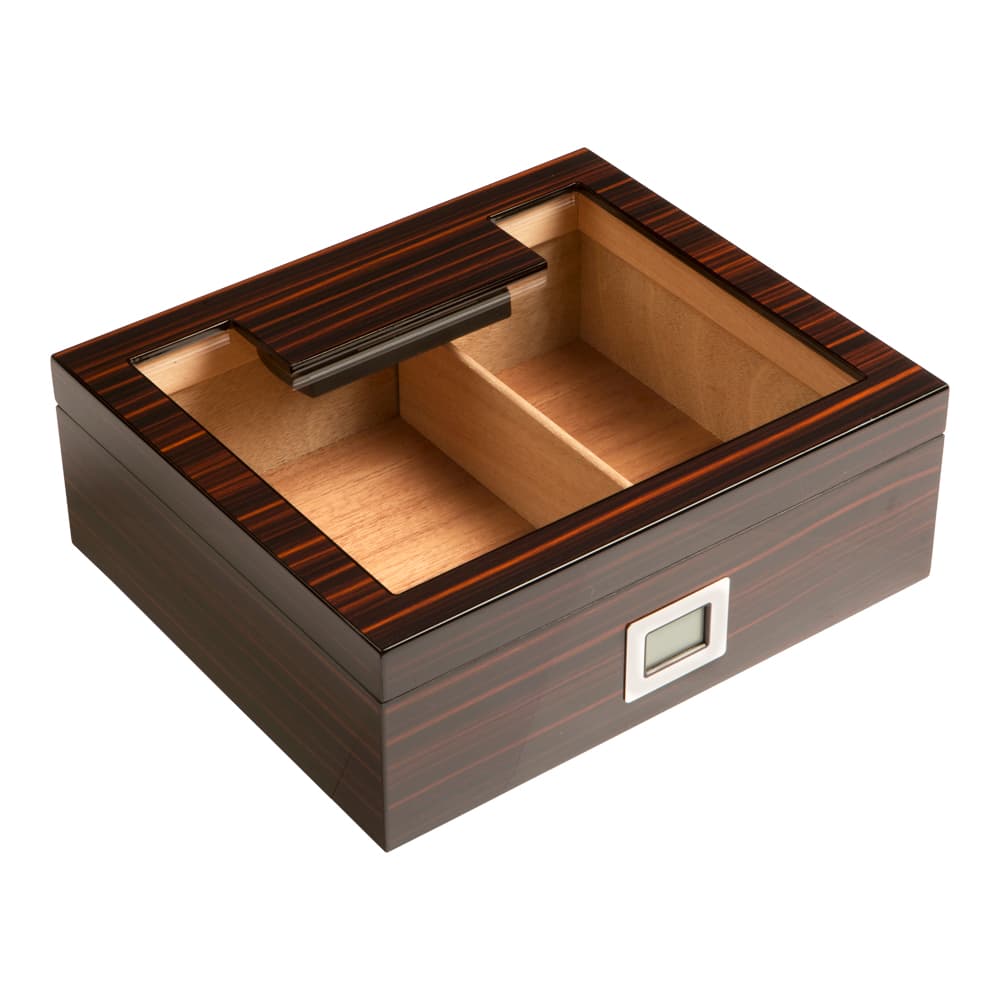Prestige Cigar Humidors Kensington Cherry Ebony Finish