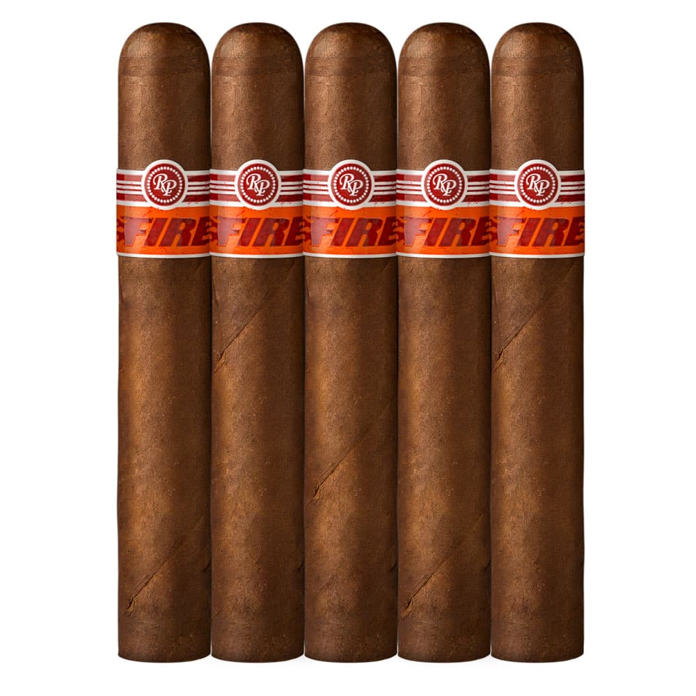 Cigar Samplers Rocky Patel Fire Robusto 5-Pack