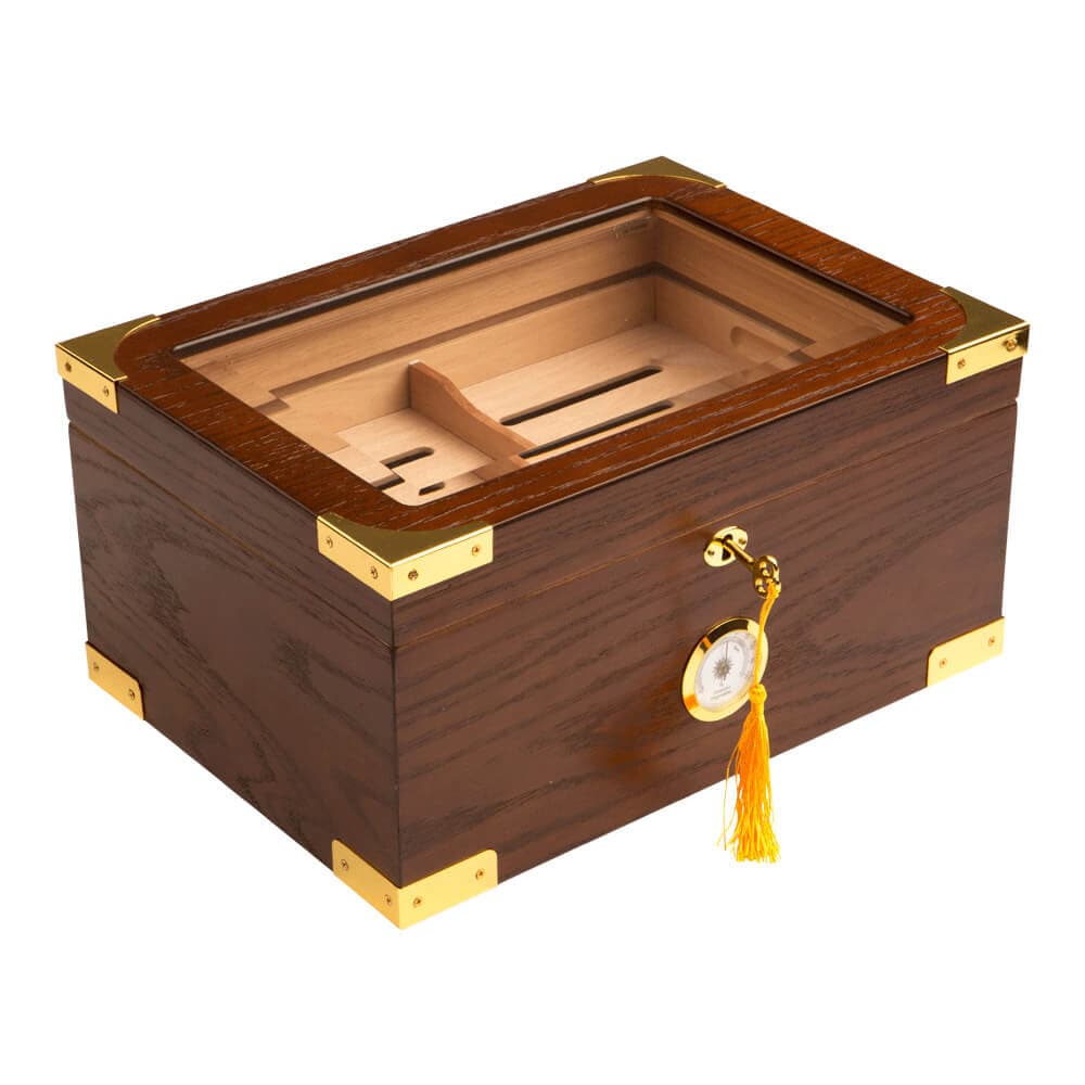 Cigar Humidors Milano Glasstop 75ct