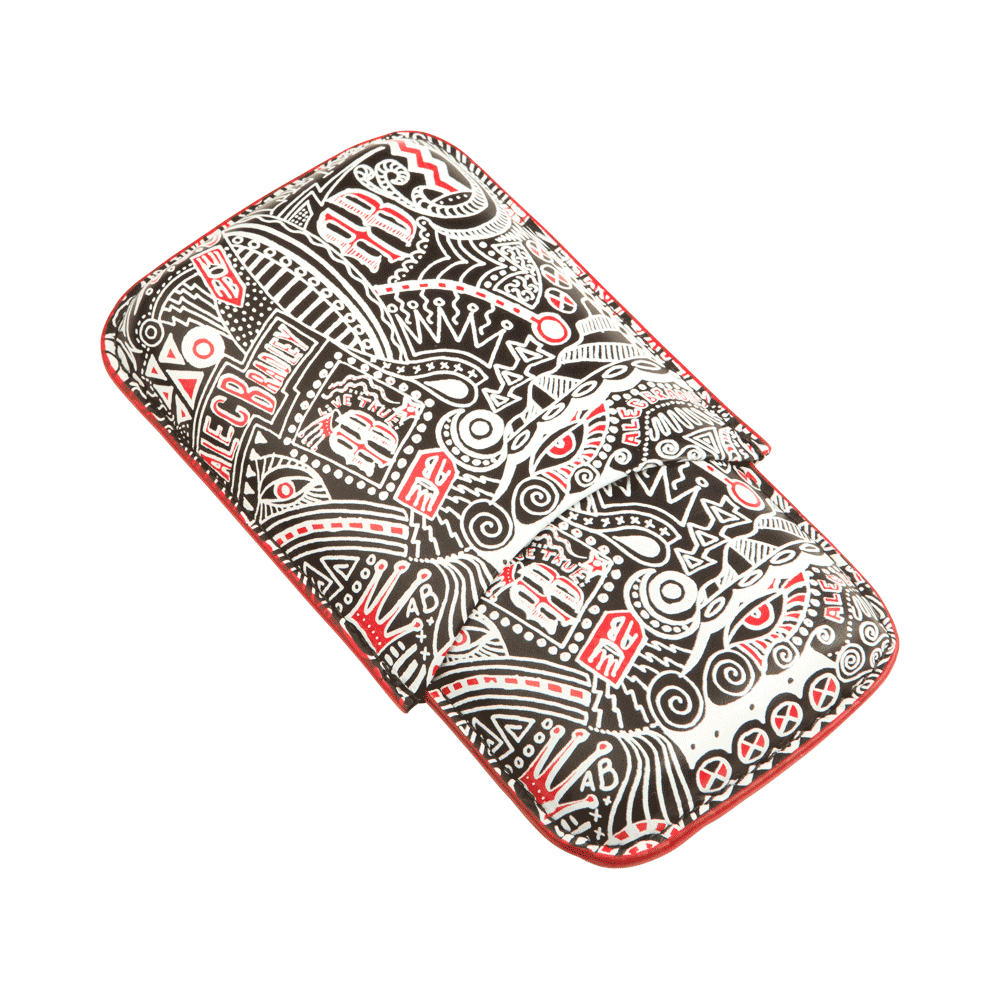Accessories 3-Finger Leather Case
