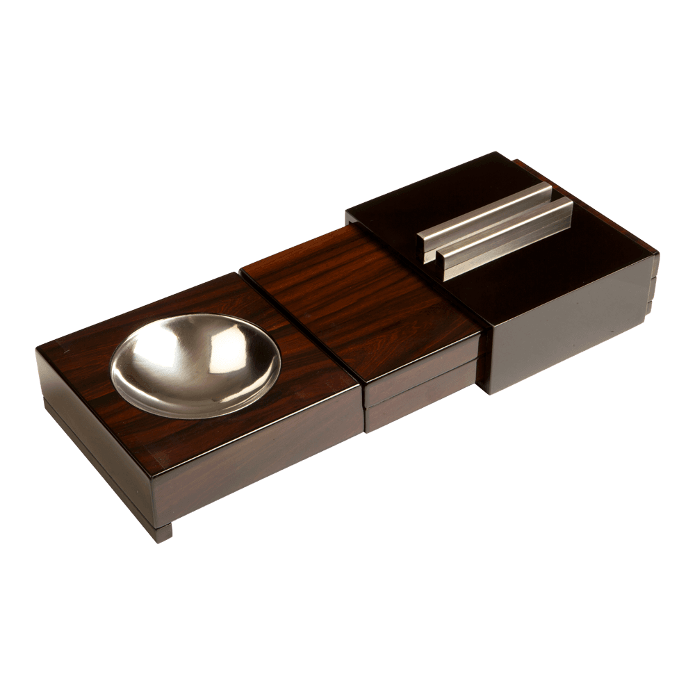 Prestige Cigar Humidors Sliding Ashtray with Hidden Humidor