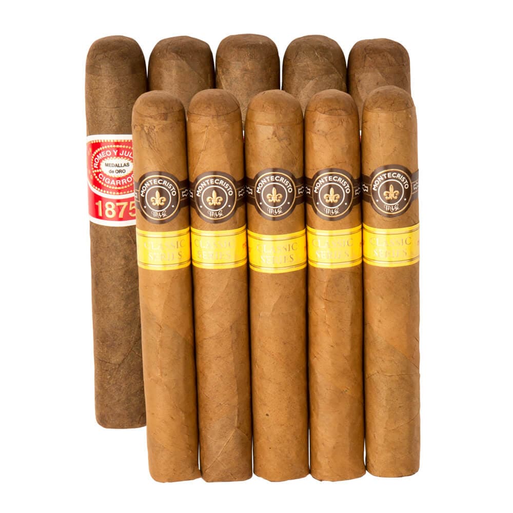 Cigar Samplers 10 Monte & Romeo Cigars