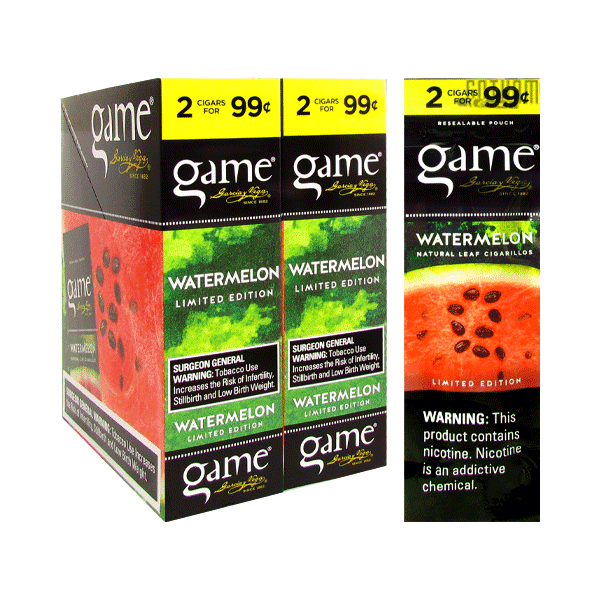 Game Cigarillos Watermelon